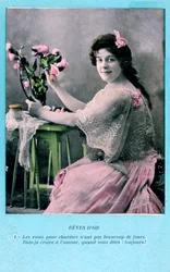 Carte postale française, vers 1900