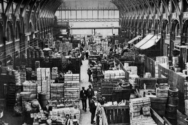 Département des fruits, Covent Garden, Londres, 1926-1927
