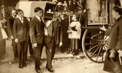 Funérailles de Terence MacSwiney, Cork, Irlande, 31 octobre 1920