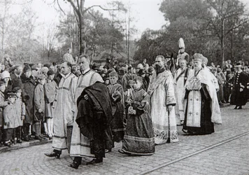 Funérailles de la tsarine Maria Fyodorovna de Russie, Roskilde, Danemark, 19 octobre 1928