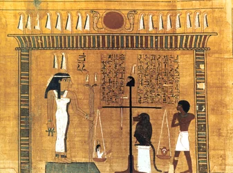 Papyrus funéraire, Égyptien ancien, 18ème dynastie, 1550-1293 av. J.-C.