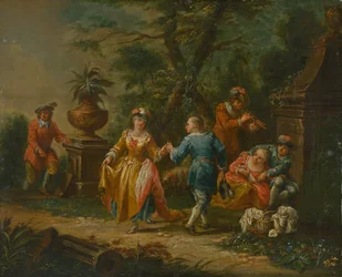 Scène galante