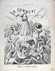 Garde Nationale, Commune de Paris, 1871