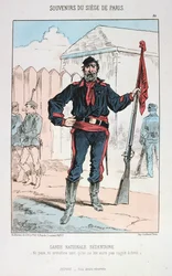 Garde nationale sédentaire, siège de Paris, 1870-1871