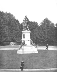Statue de Garfield, Washington DC, USA