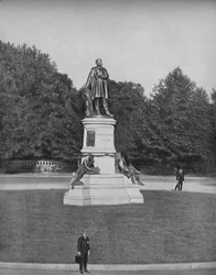 Statue de Garfield, Washington, D.C., vers 1897