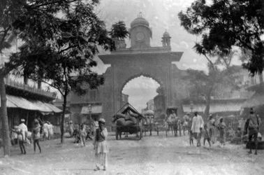 Porte de Muttra, Inde, 1917