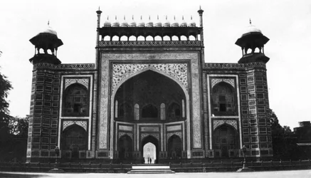 Porte du Taj Mahal, Agra, Inde