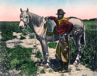 Gaucho, Argentine, début du 20e siècle