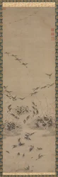 Oies rentrant à la maison, 1500s