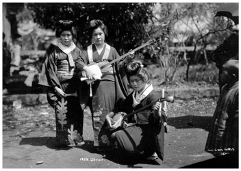 Geishas, Japon, début du XXe siècle