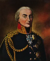 Général Bülow von Dennewitz 1755-1816 - Peinture de Gebauer, 1934