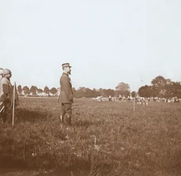 Général Henri Gouraud, Châlons, Marne, nord de la France, vers 1914-1918