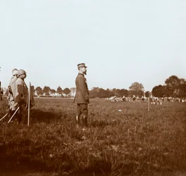 Général Henri Gouraud, Châlons, Marne, nord de la France, vers 1914-1918