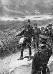 Général Kuroki, Commandant japonais, Guerre russo-japonaise 1904-5
