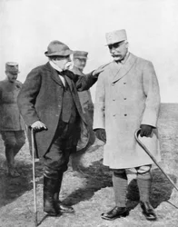 Général Philippe Pétain et Georges Clemenceau, 1926