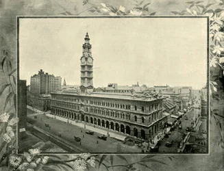 Bureau de poste général, Sydney, 1901