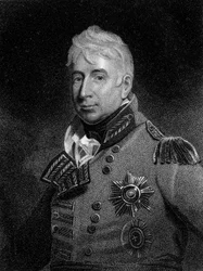 Général Sir Eyre Coote 1762-1823, soldat britannique, 1837