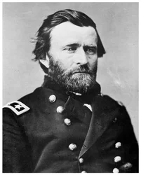 Général Ulysses S. Grant, soldat et homme politique américain