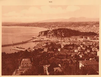 Vue générale de Nice, 1930
