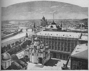 Vue générale de la ville de Moscou, 1902