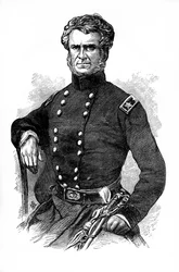 Général William Worth, soldat américain, 1872