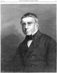 George Biddell Airy, astronome et géophysicien anglais, 1868