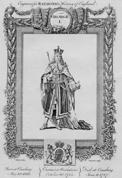 George I, vers 1787
