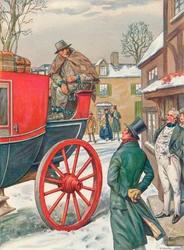 George Loveless 1797-1874 enchaîné de Dorchester à une prison, 1834, 1934