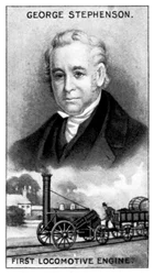 George Stephenson, ingénieur mécanique anglais, vers 1924
