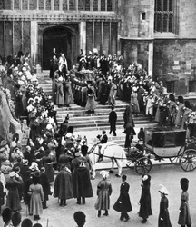Lieu de repos de George V, chapelle Saint-Georges, château de Windsor, 28 janvier 1936