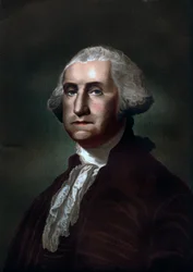 George Washington 1732-1799, premier président des États-Unis d