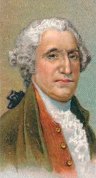 George Washington 1732-99, premier président des États-Unis, 1924