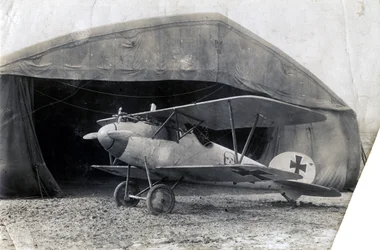 Albatros allemand DV, Souilly, France, 2 janvier 1918