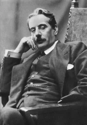 Giacomo Puccini 1858-1924, compositeur italien, 1910