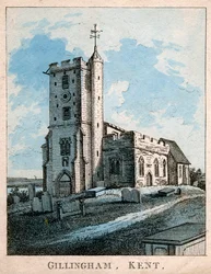 Gillingham, Kent, Angleterre, 19e siècle