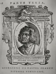 Giorgione. De : Giorgio Vasari, Les Vies des plus excellents peintres, sculpteurs et architectes italiens, 1568