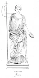 Giunone Junon, vers 1850
