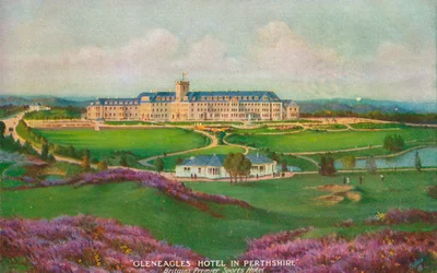 Hôtel Gleneagles à Perthshire, vers 1930