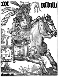 Godefroy de Bouillon, croisé français du XIe siècle, XVe siècle