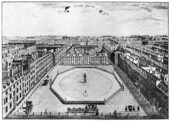 Golden Square, Londres, 18ème siècle