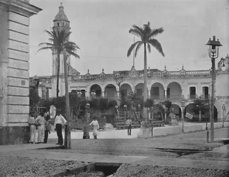Palais des Gouverneurs, Vera Cruz, Mexique, vers 1897