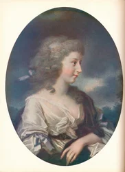 Grace Dalrymple Elliott 1758-1823, socialite et courtisane écossaise, 1906