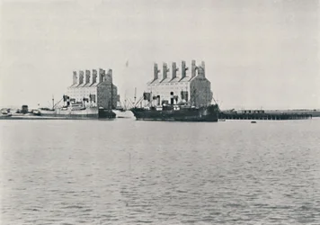 Élévateurs à grains, Bahia Blanca, 1916