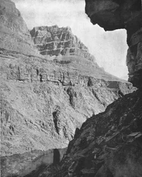 Grand Canyon du Colorado, Arizona, USA, vers 1900