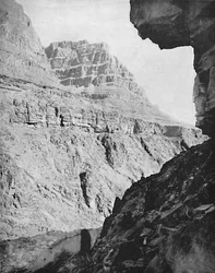Grand Canyon du Colorado, Arizona, vers 1897