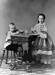 Grand-duc Sergei Alexandrovich et grande-duchesse Maria Alexandrovna de Russie, 1860
