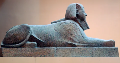 Sphinx en granit d