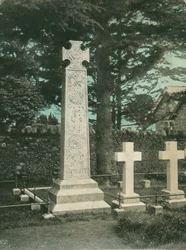 Tombe de John Ruskin, auteur, poète, artiste et critique anglais