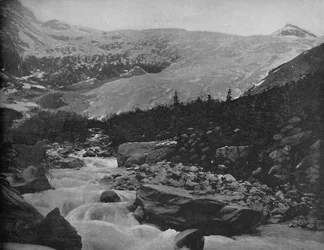 Grand Glacier, montagnes Selkirk, Canada, vers 1897
